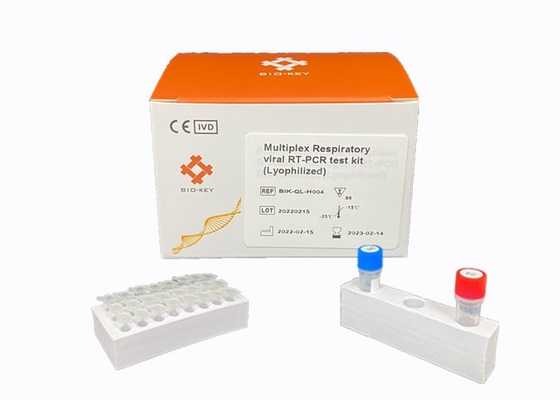 Multiplex Molecular Diagnosis Human Respiratory System (Real Time PCR Kit) مجففة بالتبريد