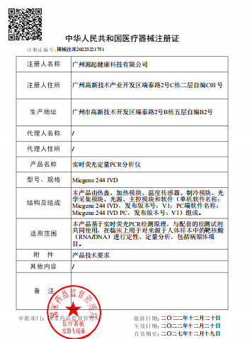 الصين Guangzhou BioKey Healthy Technology Co.Ltd الشهادات